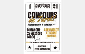 TOURNOI DE TAROT