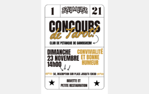 TOURNOI DE TAROT